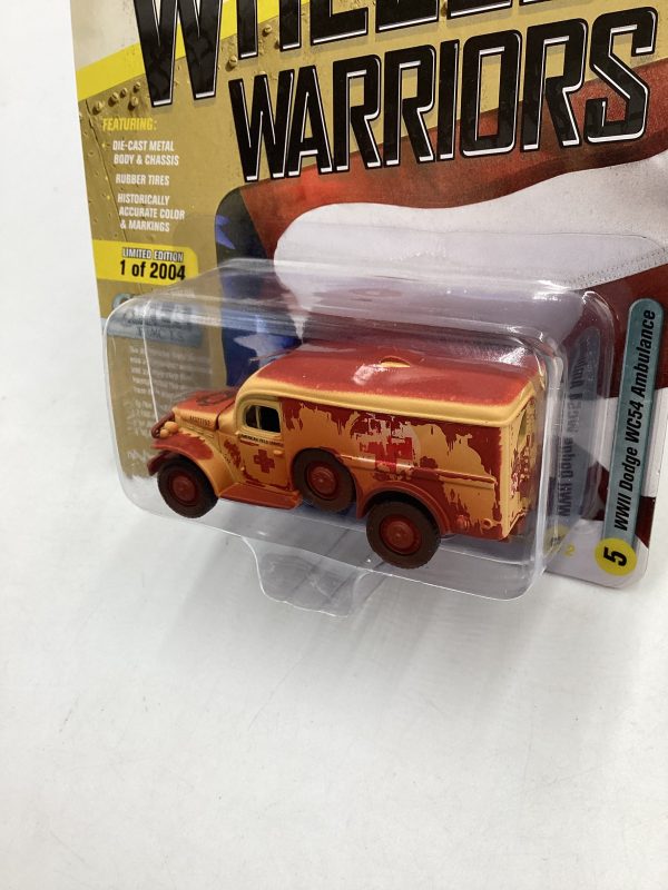 Johnny Lightning Wheeled Warriors WWII Dodge WC54 Ambulance 219B Hot on Sale