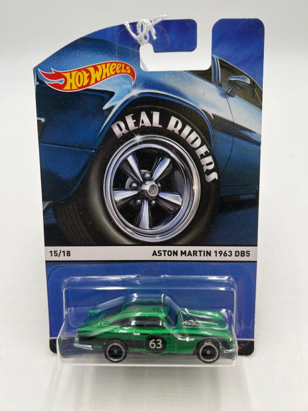 Hot Wheels Real Riders #15 Aston Martin 1963 DB5 255R For Cheap