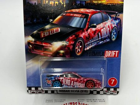 Hot Wheels Boulevard #7 Nissan Silvia (S15) Formula Drift Online Sale