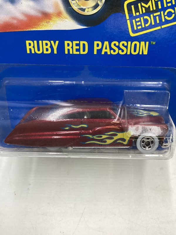 Hot Wheels Limited Edition Ruby Red Passion with protector Hot on Sale