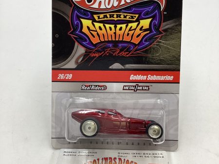 Hot wheels Larrys garage 26 39 Golden Submarine Red (FW) Online Sale