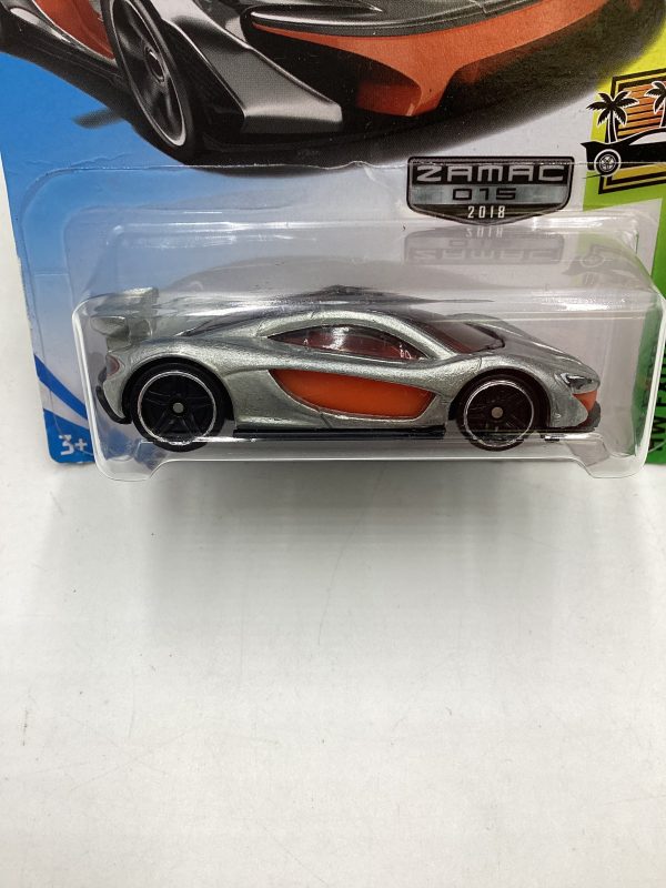 2018 Hot wheels McLaren P1 Zamac #15 147E Hot on Sale