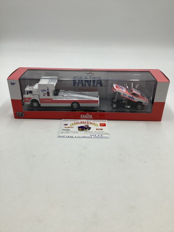 M2 hauler Fanta 1970 Ford C-950 & 1969 Ford Mustang Funny Car TW30 Online Hot Sale