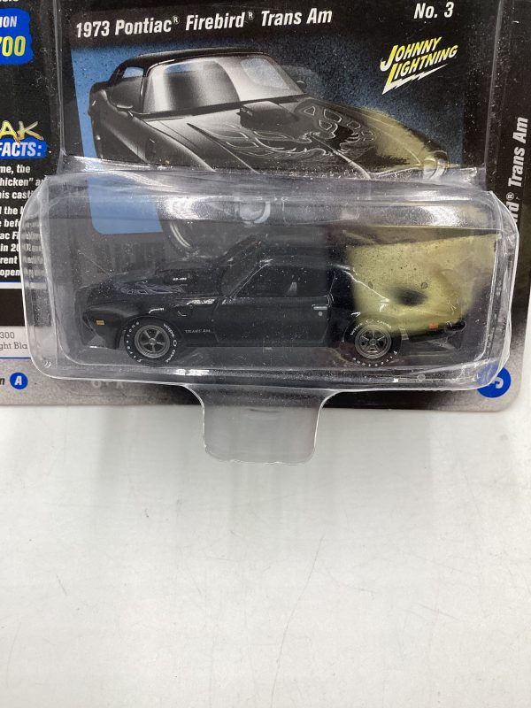 Johnny Lightning Blacked Out 1973 Pontiac Firebird Trans Am 191D Online Hot Sale