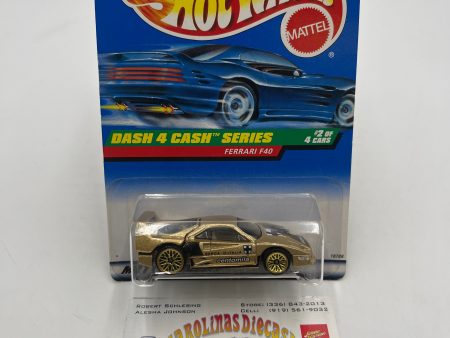 1998 Hot Wheels #722 Dash 4 Cash Ferrari F40 101G Discount