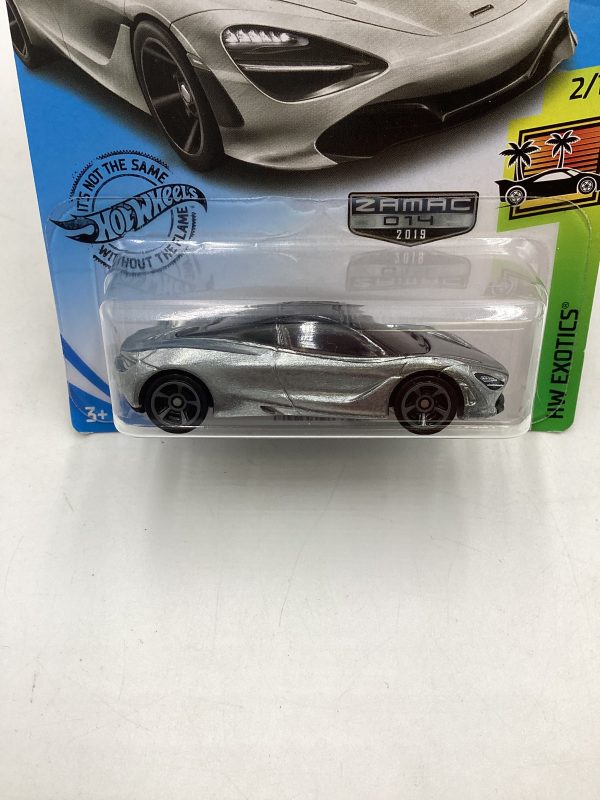 2019 Hot wheels#221  McLaren 720S Zamac #14 147G Sale