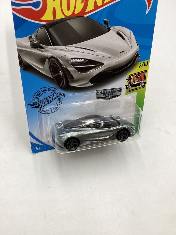 2019 Hot wheels#221  McLaren 720S Zamac #14 147G Sale