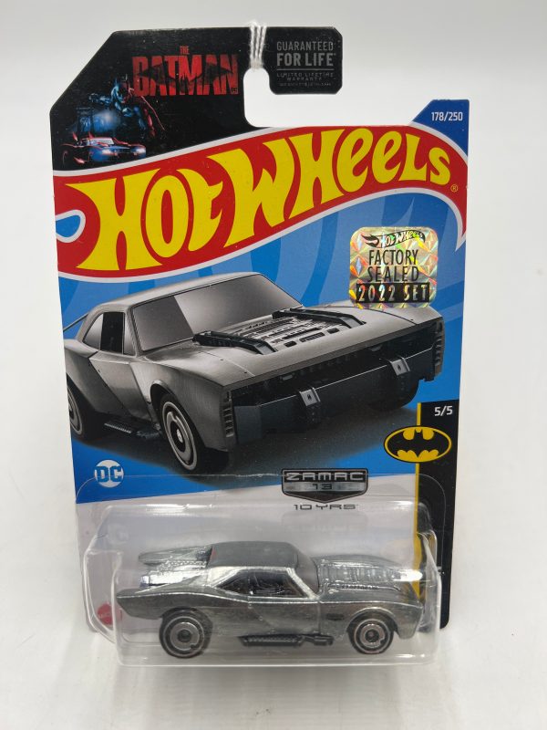 2022 Hot Wheels #178 Zamac Batmobile Factory Sealed 144D Online