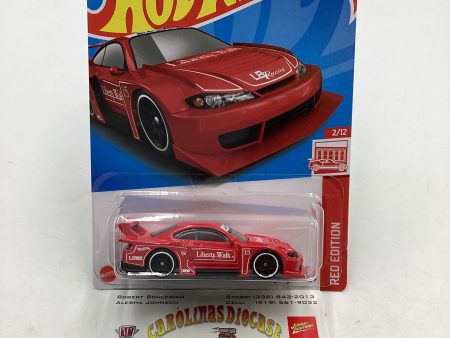 2023 Hot Wheels Red Edition #17 LB Super Silhouette Nissan Silvia with protector Cheap