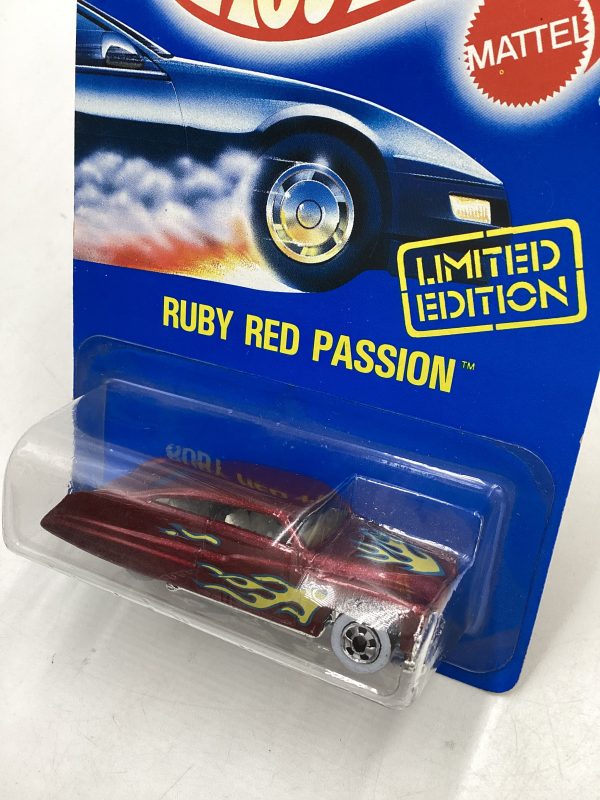 Hot Wheels Limited Edition Ruby Red Passion with protector Hot on Sale