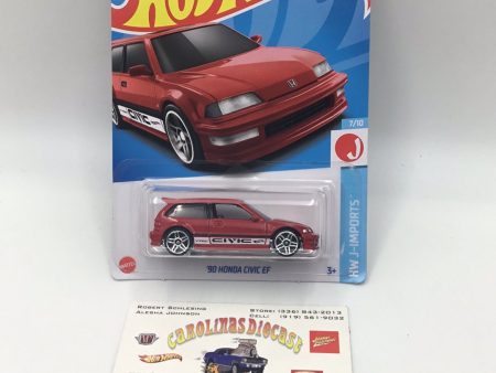 2023 hot wheels D case #96 90 Honda Civic EF 77B Supply