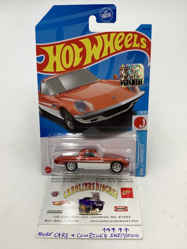 2023 Hot Wheels 1968 Mazda Cosmo Sport Super Treasure Hunt Factory Sealed (Cracked Blister) with protector Online Hot Sale