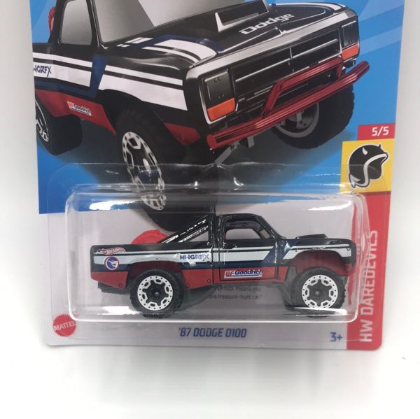 2022 hot wheels K case treasure hunt #186 87 Dodge D100 274H Online Sale