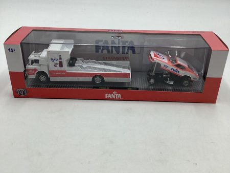 M2 hauler Fanta 1970 Ford C-950 & 1969 Ford Mustang Funny Car TW30 Online Hot Sale