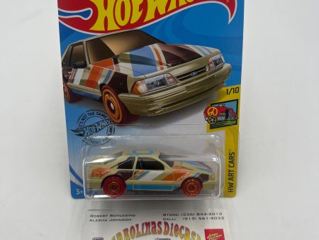 2020 Hot Wheels Art Cars #90 92 Ford Mustang Tan 19F Discount