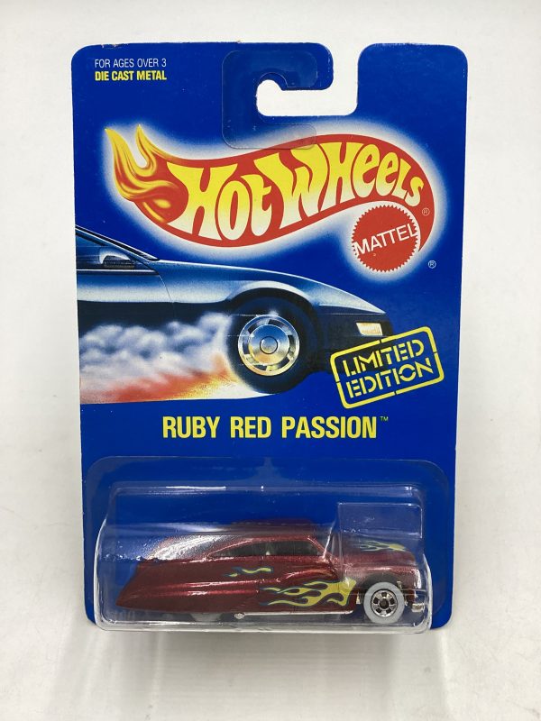 Hot Wheels Limited Edition Ruby Red Passion with protector Hot on Sale