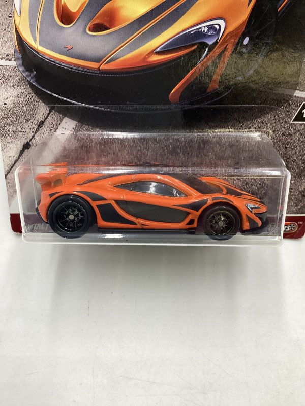 Hot wheels Cars & Donuts 1 5 McLaren P1 *Card  Blister Imperfections* 255Q Fashion