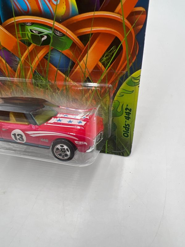 2013 Hot Wheels Happy Easter #1 Olds 442 W Protector Online now