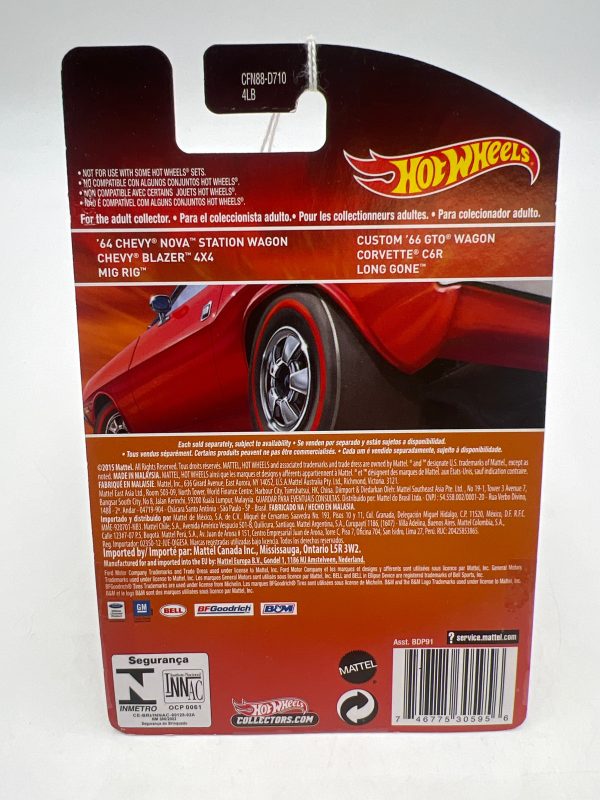 Hot Wheels 2016 Redline Series Corvette C6R #17 158C For Discount