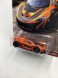 Hot wheels Cars & Donuts 1 5 McLaren P1 *Card  Blister Imperfections* 255Q Fashion