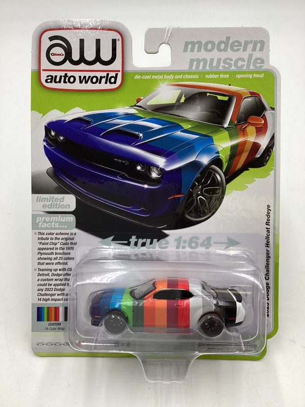 Auto World Modern Muscle 2023 Dodge Challenger Hellcat Redeye 183B For Sale