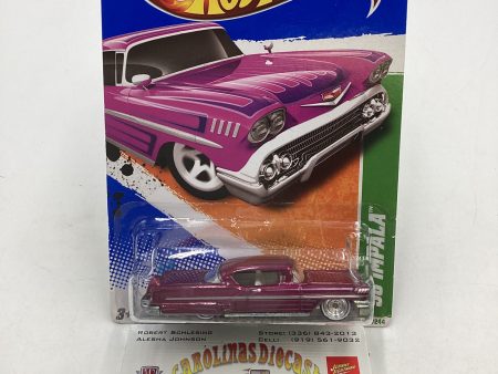 2011 Hot wheels Super Treasure Hunt #53 58 Impala W  Protector For Cheap