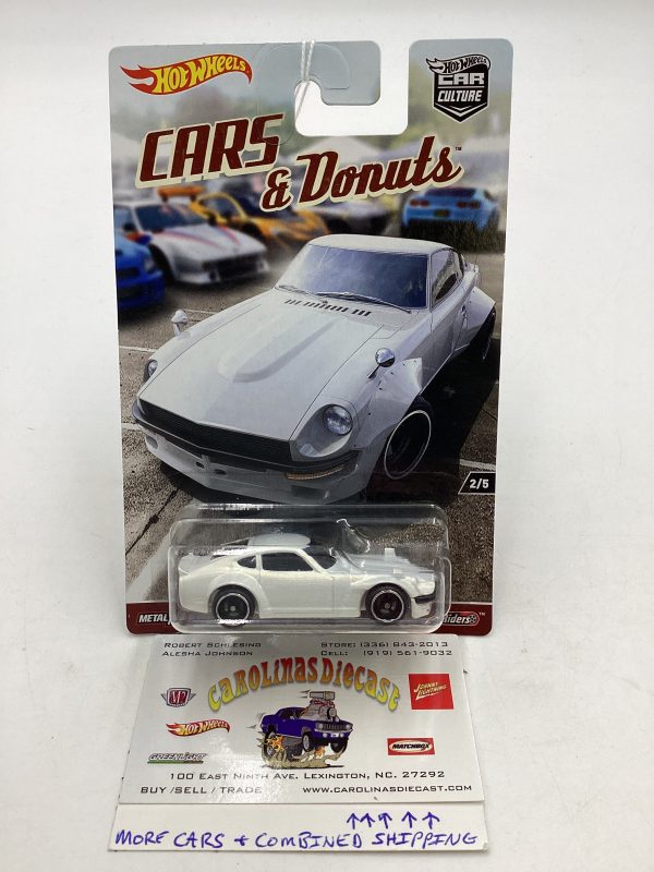 Hot wheels 2017 Cars & Donuts 2 5 Custom Datsun 240Z 245M For Cheap