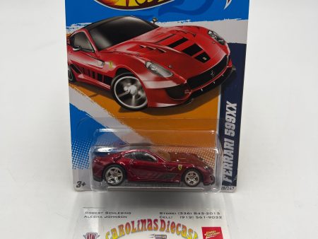 2012 Hot Wheels Super Treasure Hunt #125 Ferrari 599XX Red W  Protector For Cheap