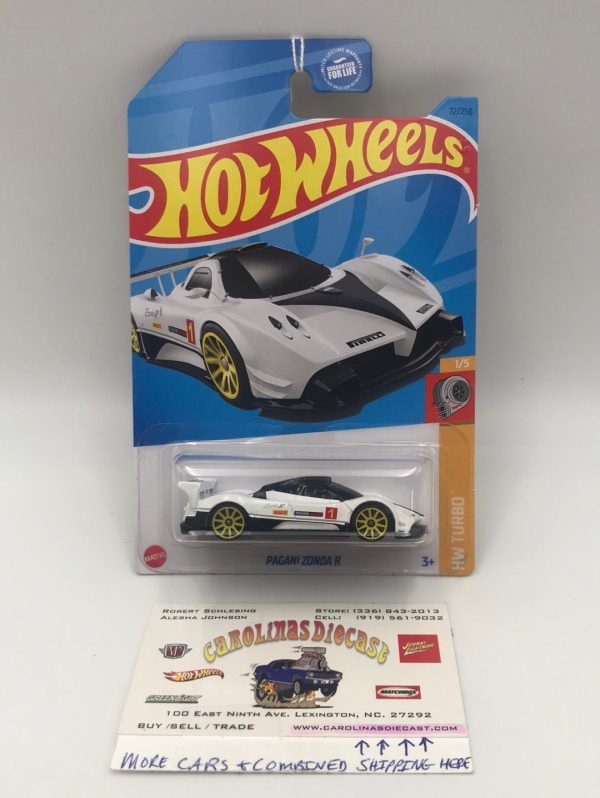 2023 hot wheels C case #72 Pagani Zonda R 105G Fashion