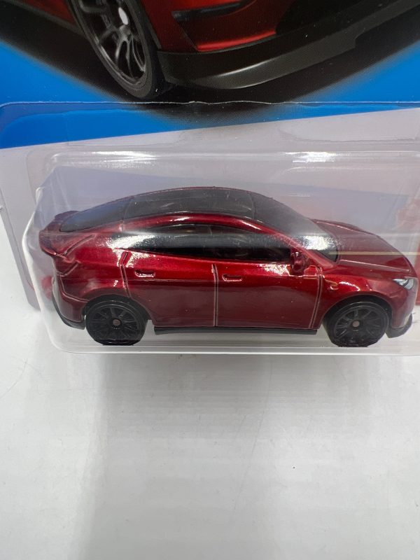 2023 Hot Wheels #37 Red Edition Tesla Model Y 150B Cheap