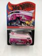 Hot wheels Redline club Volkswagen Drag Bus Candy Striper Silver Emblem 19276 20000 with protector Cheap