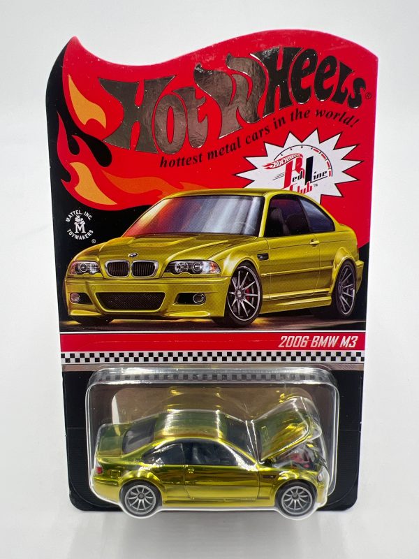 Hot Wheels RLC 2006 BMW M3 Gold #4767 20000 W  Protector Discount