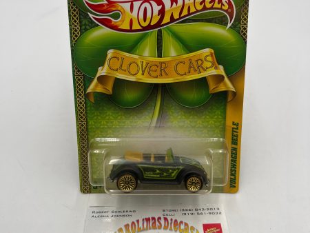 2011 Hot Wheels Clover Cars Volkswagen Beetle 157H Supply