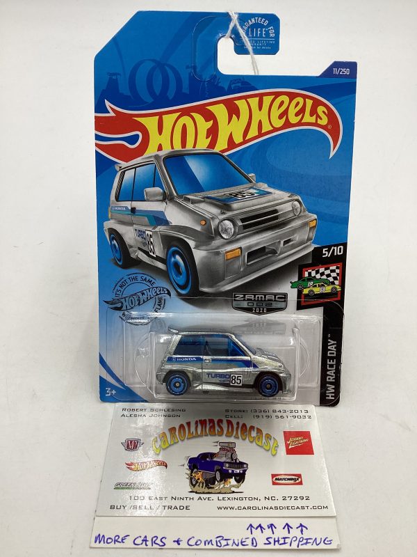 2020 Hot wheels Zamac 002 85 Honda City Turbo II #11 148A on Sale