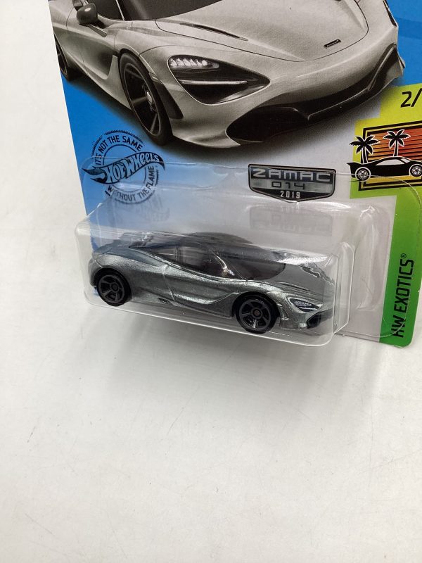 2019 Hot wheels#221  McLaren 720S Zamac #14 147G Sale