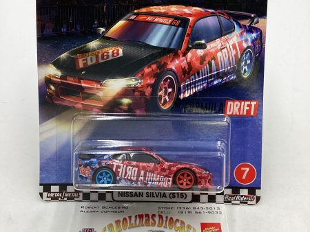 Hot Wheels Boulevard #7 Nissan Silvia (S15) Formula Drift w protector For Sale