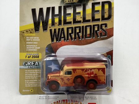 Johnny Lightning Wheeled Warriors WWII Dodge WC54 Ambulance 219B Hot on Sale