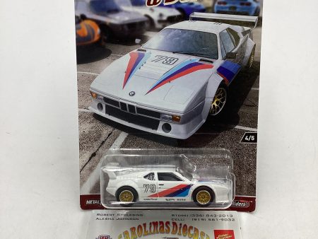 Hot wheels Cars & Donuts 4 5 BMW M1 Procar 245N Online now