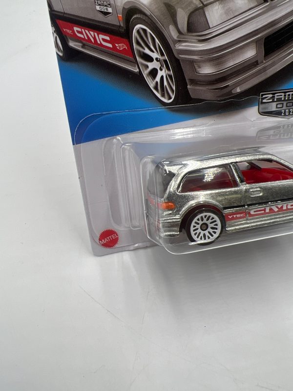 2023 Hot Wheels #96 90 Honda Civic EF Zamac 006 Factory Sealed W  Protector Online now