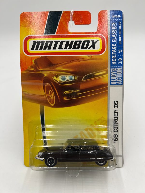 Matchbox #1 68F Heritage Classics 68 Citroen DS Black 68F Hot on Sale