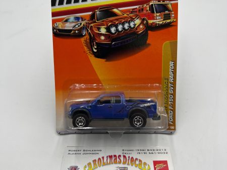 Matchbox #85 Desert Endurance Ford F150 SVT Raptor Blue 30D For Sale