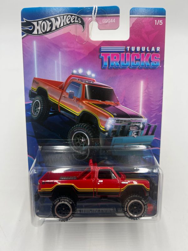 2024 Hot Wheels Tubular Trucks 1 5 1980 Dodge Macho Power Wagon 160E Online