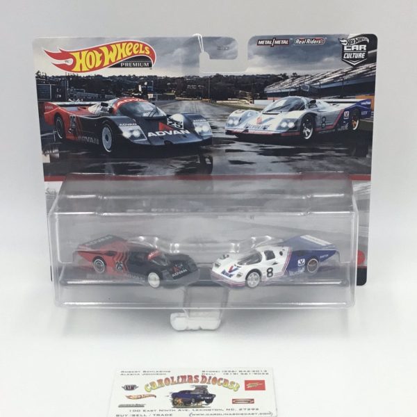 Hot wheels car culture team 2 pack target exclusive Porsche 962 281C Fashion