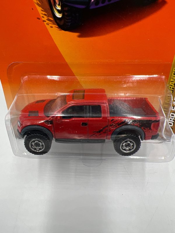 Matchbox #85 Desert Endurance Ford F150 SVT Raptor Red 30E on Sale