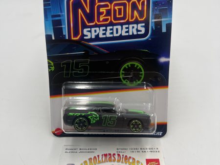 2024 Hot Wheels Neon Speeders 6 8 15 Dodge Challenger SRT Hellcat 160Q Hot on Sale