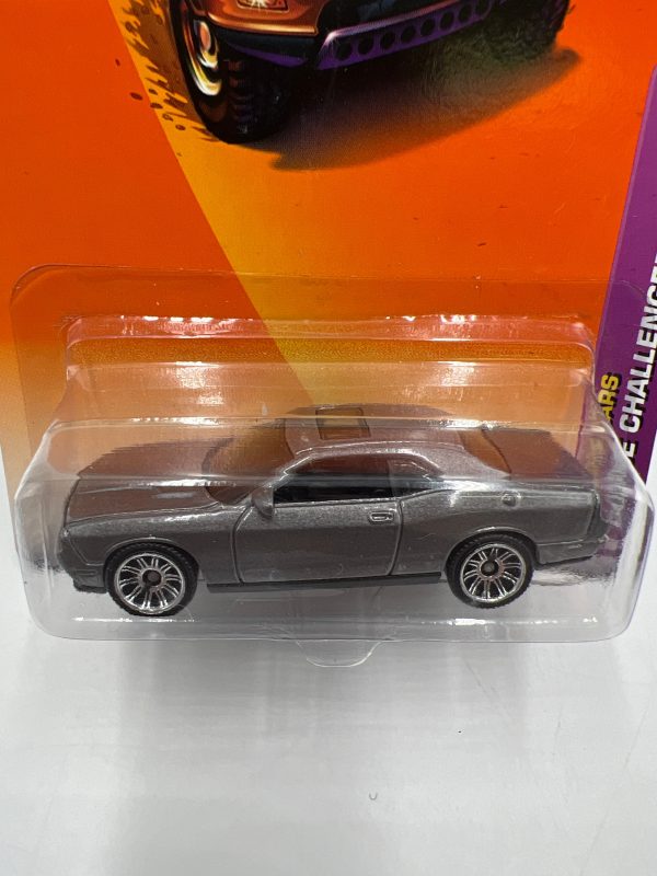 Matchbox #4 2010 Sports Cars Dodge Challenger Silver 50D Cheap