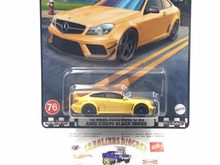 Hot Wheels Boulevard #76 12 Mercedes Benz C 63 AMG Coupe Black Series 260G For Discount