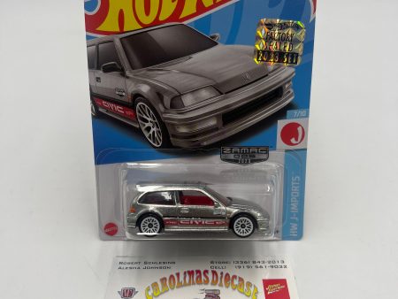 2023 Hot Wheels #96 90 Honda Civic EF Zamac 006 Factory Sealed W  Protector Online now