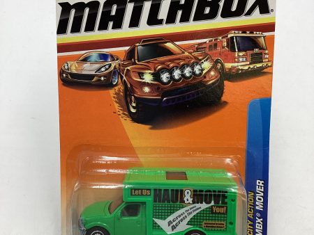 Matchbox #61 2010 City Action MBX Mover green 207F For Sale