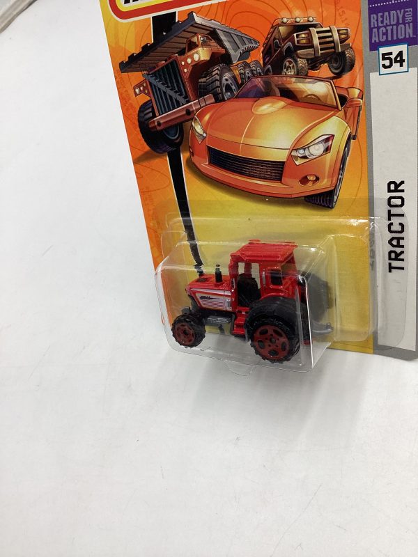 Matchbox #54 MBX Metal Tractor Red 206D For Discount